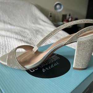 De Blossom Rhinestone Heels